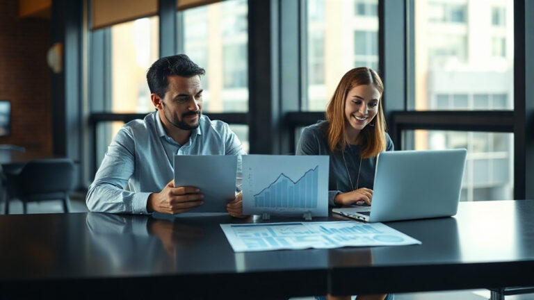 Consultores corporativos aplicando SMarketing para alinhar marketing e vendas