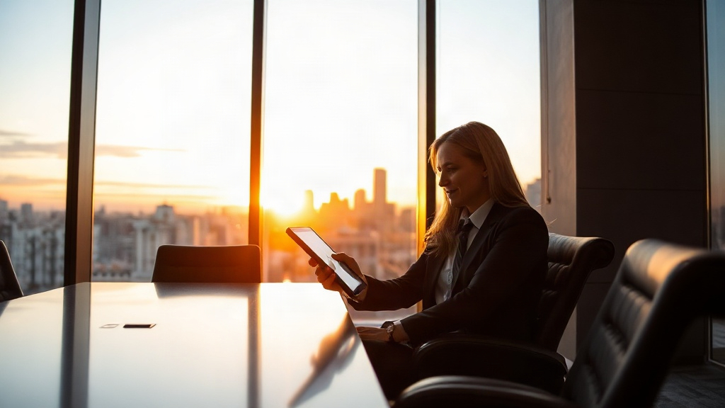 Líderes avaliando modelos de qualificação preditiva de leads com IA